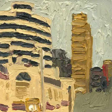 CP by Akshit Satyarthi - Oil on canvas