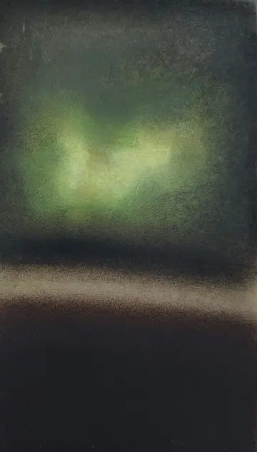 Untitled by Gayathri A P - Soft pastel on paper