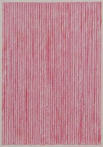 Repurposed lines 1 by Dayananda Nagaraju - Pen and watercolour on paper