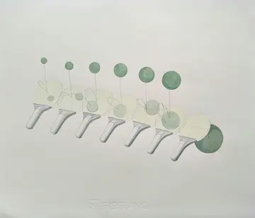 Dehydrated object (d) by Parul Sinha - Watercolor, ink on Fabriano Rosaspina paper