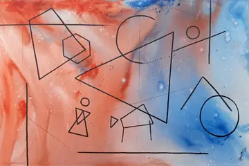 Origin by Kartik Tripathi - Acrylic on canvas