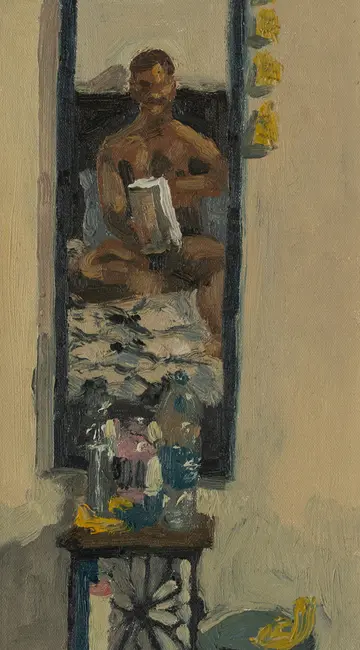 Mirror mirror on the wall by Akshit Satyarthi - Oil on canvas