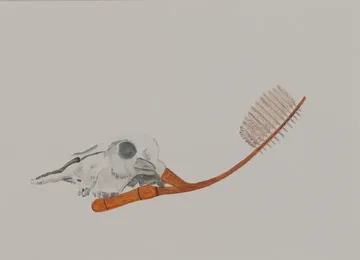 Untitled by Abin Sreedharan - Watercolour on paper