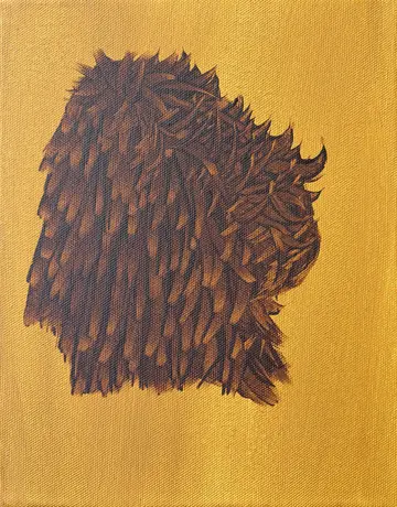 Form 4 by Clinton George - Acrylic on canvas