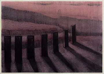 Persistence 4, 10 by Victor Hazra - Watercolor on paper