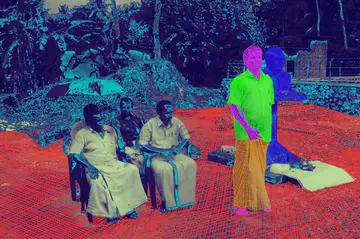 Memory of deconstruction, 1 by Aravind Chedayan - Digital print on archival paper