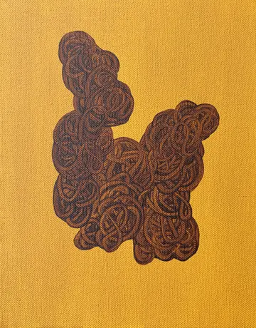 Form 10 by Clinton George - Acrylic on canvas