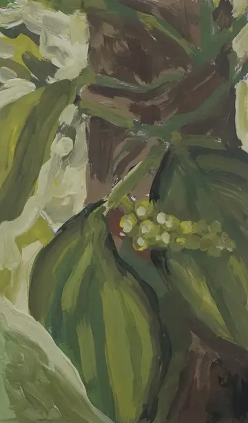Pepper by Rishma Mariya Johnson - Acrylic emulsion on canvas