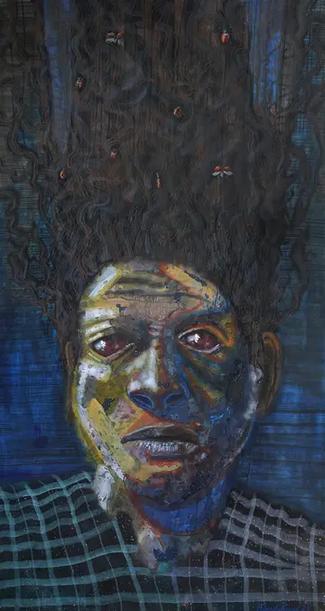 Dream by Navanshu Kumar - Acrylic and charcoal on canvas
