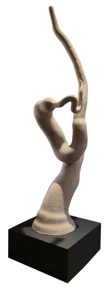 Untitled, 1 by Dharmesh Prajapati - Paper-mâché clay (natural finish)
