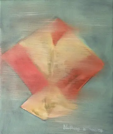 Nothing is missing by Jadeja Digvijaysinh Viramdevsinh - Oil on linen
