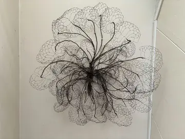 A blessing by Bandita Talukdar - Iron binding wire