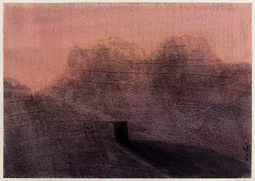Persistence 4, 12 by Victor Hazra - Watercolor on paper
