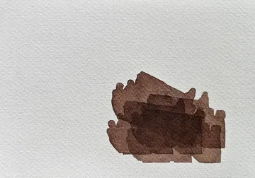  Unidentified, 4 by Akartha Halder - Watercolor on paper
