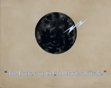 The moon bearer - A new saga II, 3 by Abhishek Narayan Verma - Gouache and tea toning on paper