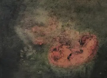 Aberration by Sangita Datta - Watercolor on acid free handmade paper
