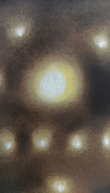 Untitled by Gayathri A P - Soft pastel on paper