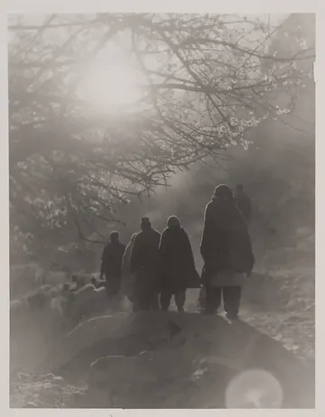 Morning rituals by Ayan Biswas - Silver gelatin print, pearl finish