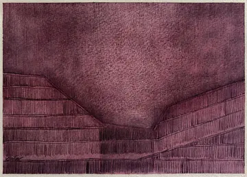 Persistence 4, 8 by Victor Hazra - Watercolor on paper