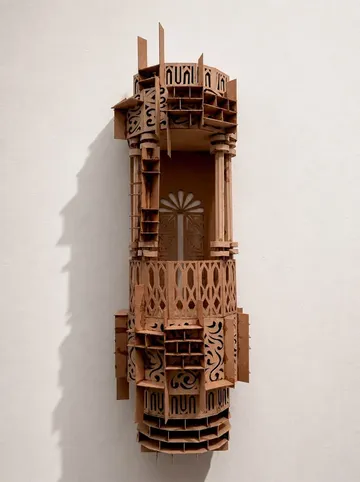 Structure has a meaning V by Nayanjyoti Barman - Mill board