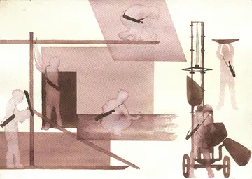 Untitled 1 by Ligang August - Ink on paper