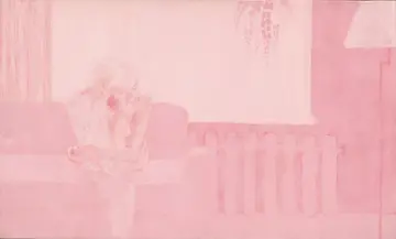 Pink shroud by Shazia Nabeel - Acrylic and oil on canvas