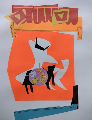 Ten days of blindness, 5 by Anurag Paul - Collage
